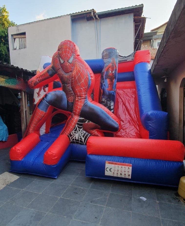  Aluguel do Kiddie Play Homem Aranha