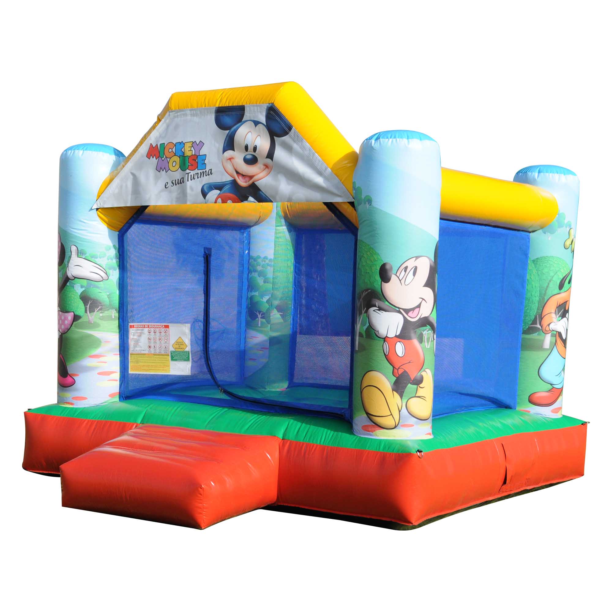 Pula-Pula Mickey Mouse em BH — Brinquedo Kids