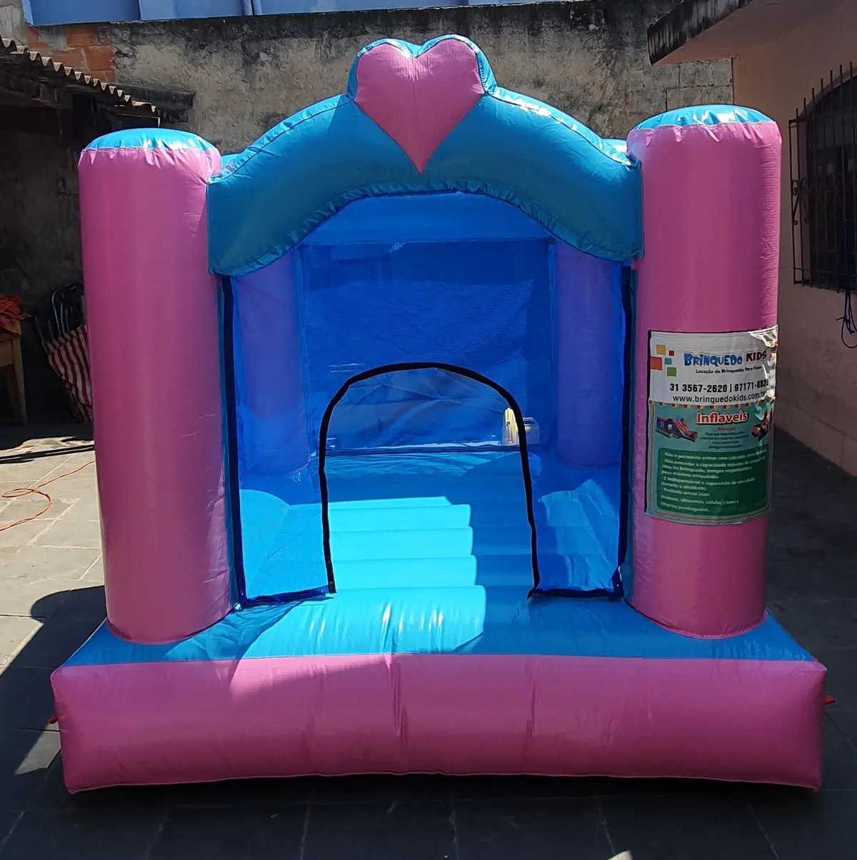 Mini Pula Pula Coração